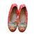 Kenzo Sapatilhas de ballet Vermelho Couro  ref.6305