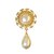 Chanel Pins & Broschen Golden Metall  ref.6346