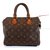 Speedy Louis Vuitton Handbags Brown Cloth  ref.6436