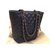 Chanel Handtaschen Blau Leder  ref.6469