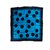 Yves Saint Laurent Seiden Schals Blau  ref.6511
