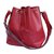 Noe Louis Vuitton Handtaschen Rot Leder  ref.6512