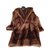 Autre Marque Coats, Outerwear Brown Fur  ref.6579