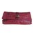 Burberry Clutch bags Dark red Leather  ref.6586