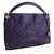 Louis Vuitton ARTSY Cuir Violet  ref.6601