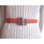 Hermès Cinturones Naranja Cuero  ref.6629