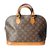 Alma Louis Vuitton Handbags Brown Leather  ref.6728