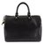Speedy Louis Vuitton Handbags Black Leather  ref.6807