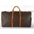 Keepall Louis Vuitton Travel bag Brown Cloth  ref.6811