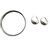 Yves Saint Laurent Set di gioielli Argento Argento  ref.6960
