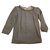 Dress Gallery Tops Grey Cotton  ref.7175