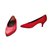 Yves Saint Laurent Heels Red Cloth  ref.7345