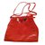 Charles Jourdan Handbags Red Leather  ref.7368