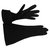 Yves Saint Laurent Gloves Black Deerskin  ref.7598