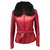 Autre Marque Veste Intuition Cuir Rouge  ref.7679