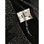 Autre Marque Nuancel Schwarzes Kleid mit Strass Größe 36 - Ansicht 7