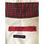 Autre Marque Camicia bianca in cotone con dettagli scozzesi rossi Multicolore - vista 3