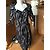 Autre Marque Vestido Katya Wildman de algodón mangas tres cuartos Multicolor - vista 4