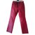 Gap Pantalones Roja Cuero