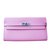 Kelly Hermès Wallets Pink Leather  ref.7985