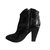 Burberry Ankle Boots Black Patent leather  ref.7998