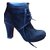 Chie Mihara Ankle Boots Black Leather  ref.8054