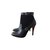Christian Louboutin Ankle Boots Black Leather  ref.8094