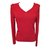 Autre Marque Pull Oui Polyester Rouge  ref.8249