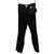 Hermès Pantalon Velours Noir  ref.8378
