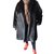 Sprung Frères Coats, Outerwear Black Fur  ref.8391