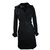 Burberry Trench coat laine Noir  ref.8800