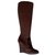 Yves Saint Laurent Boots Brown Leather  ref.8838