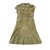 Louis Vuitton Robes Coton Jaune  ref.8955