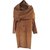Hermès Coats, Outerwear Brown Wool  ref.9018