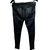 The Kooples Jeans Black Leather  ref.9175