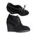 Louis Vuitton Ankle Boots Black Deerskin  ref.9277