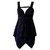 Louis Vuitton Dresses Brown Blue Silk  ref.9481