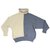 Autre Marque Knitwear Grey Cream Wool  ref.9532