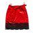 Yves Saint Laurent die Röcke Rot Baumwolle  ref.9667