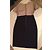 Abito bicolore Zara blu scuro e beige elasticizzato M Multicolore - vista 4