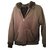 Armani Jeans Blazers Jackets Chocolate Fur  ref.10116