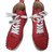Christian Louboutin scarpe da ginnastica Rosso Pelle  ref.10162