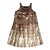 Ventcouvert Dresses Golden Leather  ref.10252