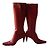 Botas Robert Clergerie de piel roja Talla 37 - vista 2
