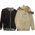 Ikks Coats outerwear Khaki Cotton  ref.10893