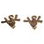 Yves Saint Laurent Earrings Golden Metal  ref.10942