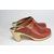 Swedish Hasbeens Clogs Brown Leather  ref.11248