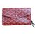 Goyard Wallets Red Leather  ref.11271