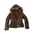 Autre Marque Coats, Outerwear Brown Leather  ref.11311