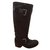 Free Lance Boots Black Leather  ref.11315